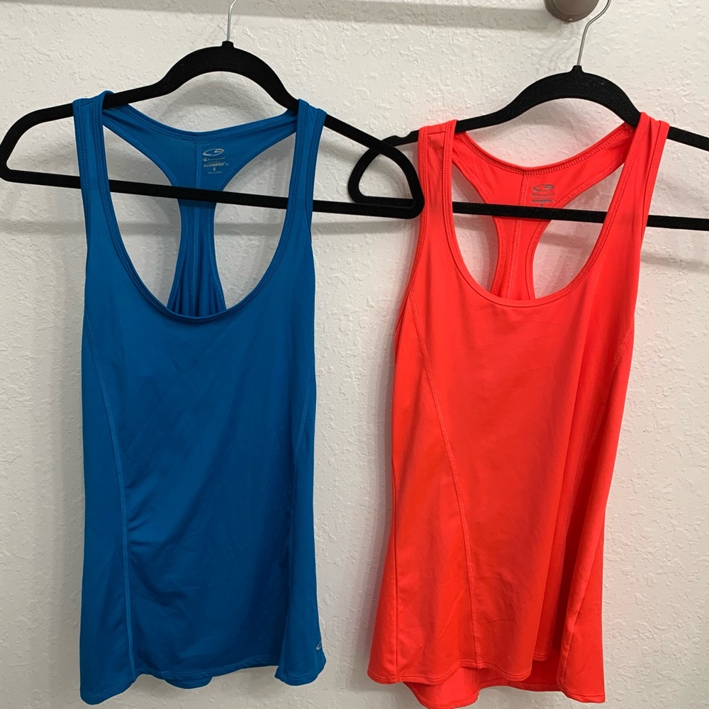 Two Champion Activewear Workout Tank Tops